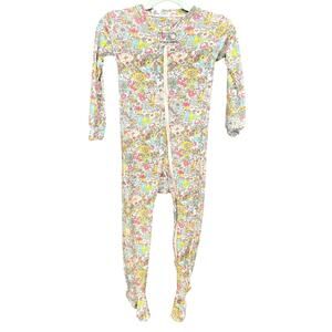 Vaenait Baby Floral Whimsical Full Zip One Piece Size 2T